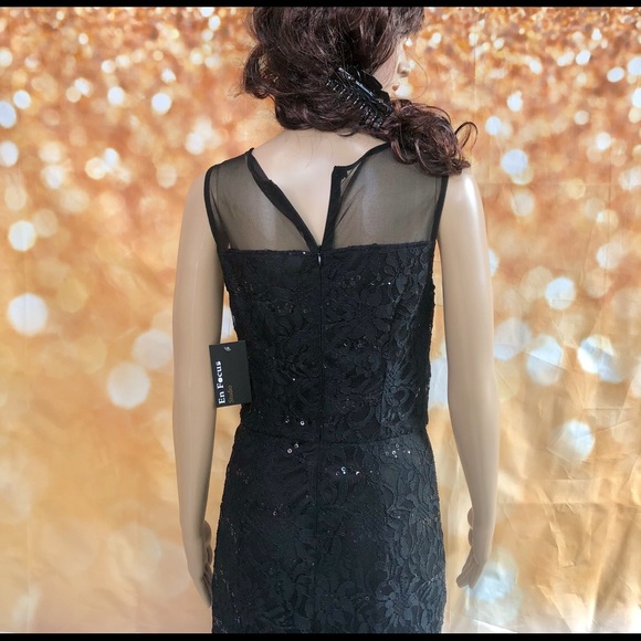EnFocus Studio Black Dress Sz 6🌹 - Picture 5 of 8